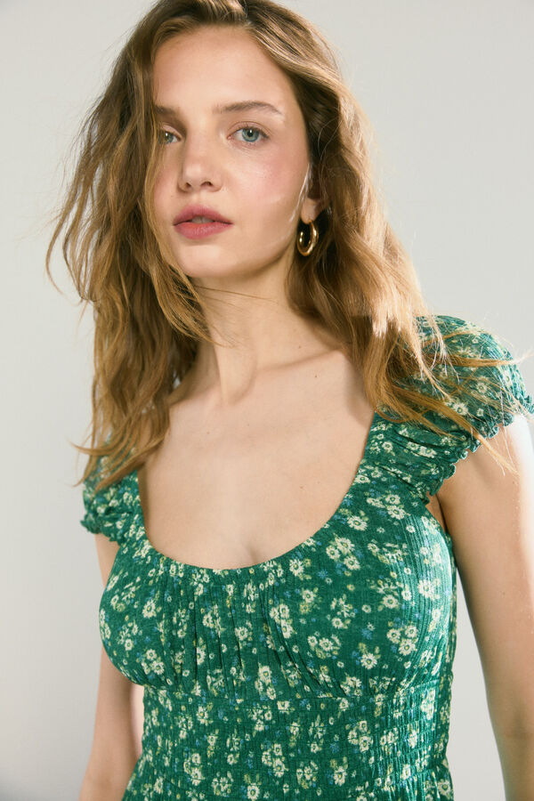 High Spirits Vestido Picnic verde