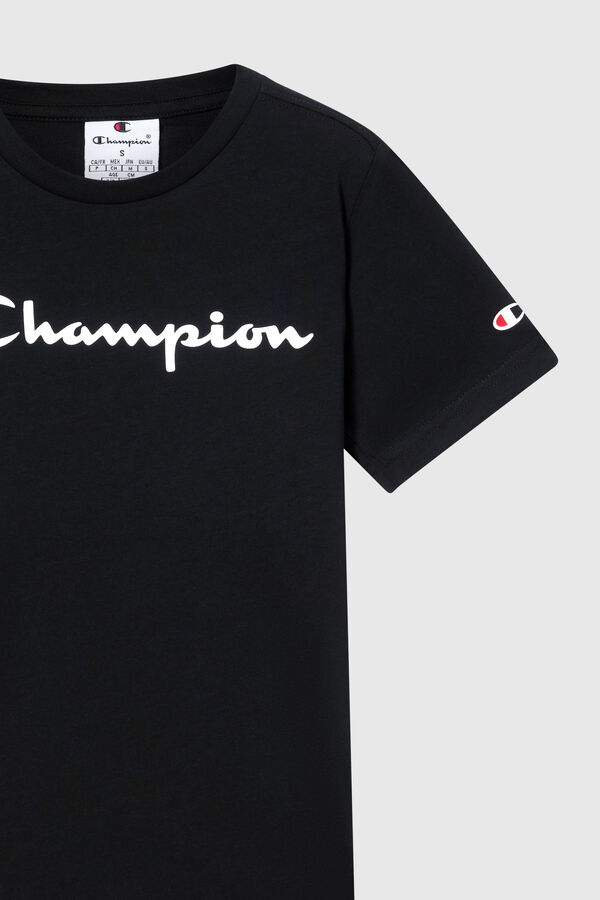 Champion Short-sleeved T-shirt Crna