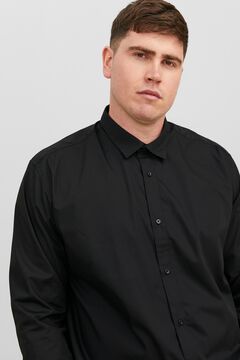 Jack & Jones PLUS Camisa de popel&iacute;n manga larga