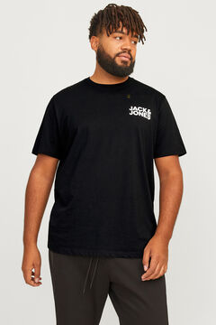 Jack & Jones PLUS T-shirt b&aacute;sica logo