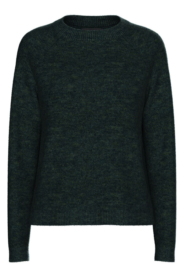 Pieces Light textured jersey blue