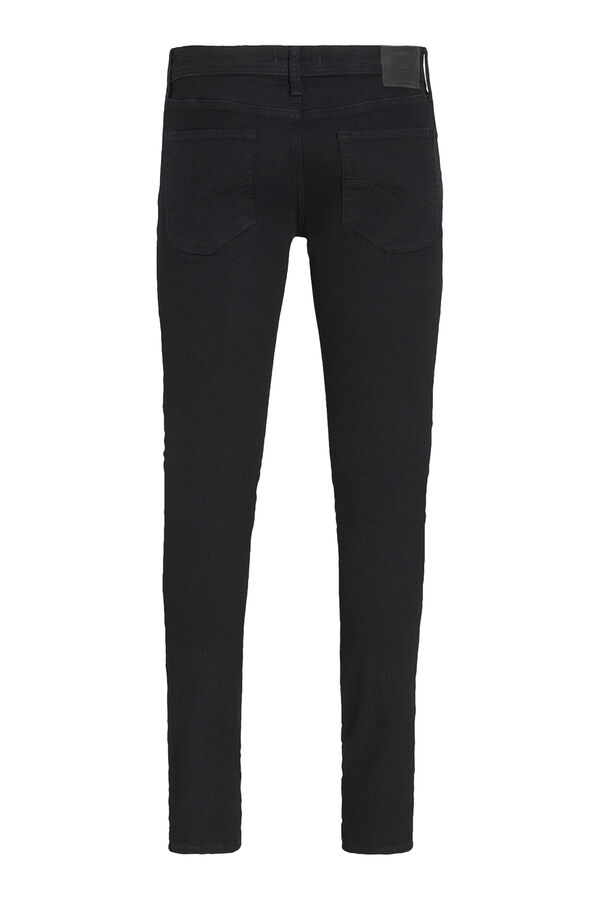 Jack & Jones Skinny Low-Rise Stretch Jeans Schwarz