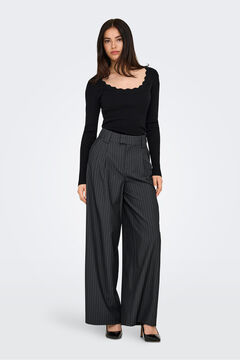 Only Cal&ccedil;a de terno listradas