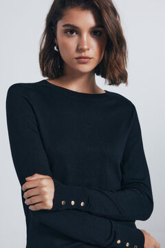 Springfield Fine jersey with buttons and cuffs