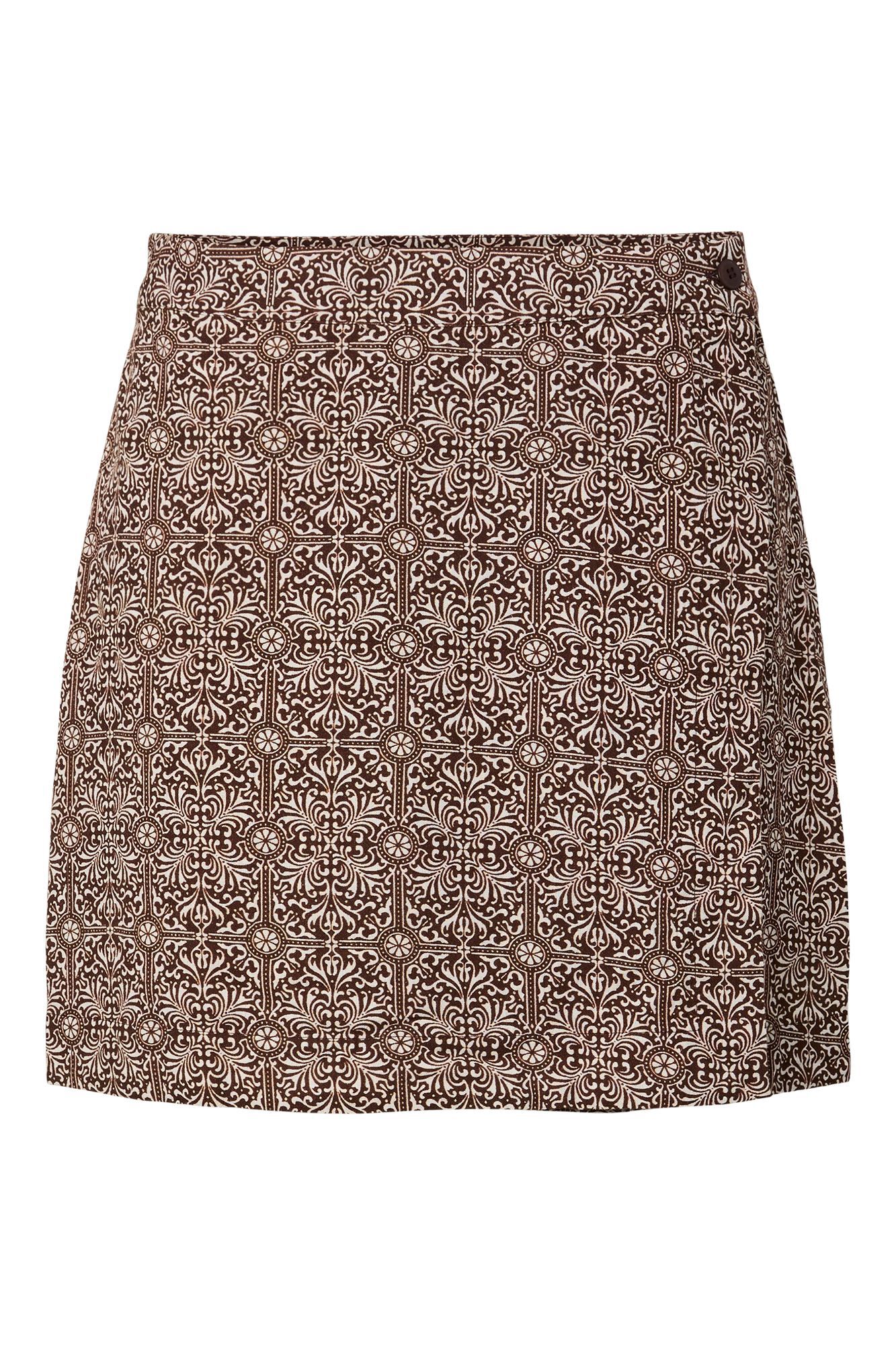 Pieces Falda mini cruzada