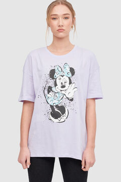 Springfield T-shirt Minnie Mouse oversize roxo