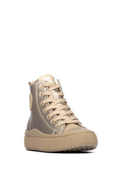XTI Faux leather ankle boot with zip fastening