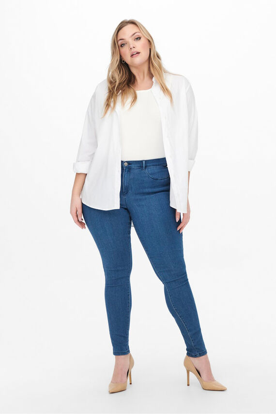 Jeans skinny talla grande