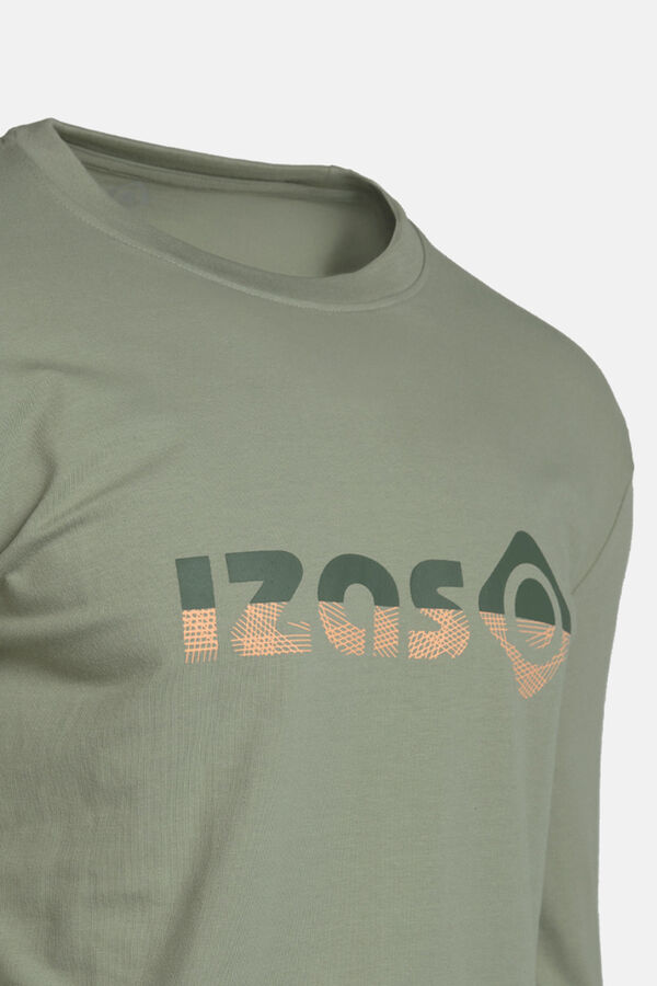 Izas Cosco Langärmelig T-Shirt m Naturweiß