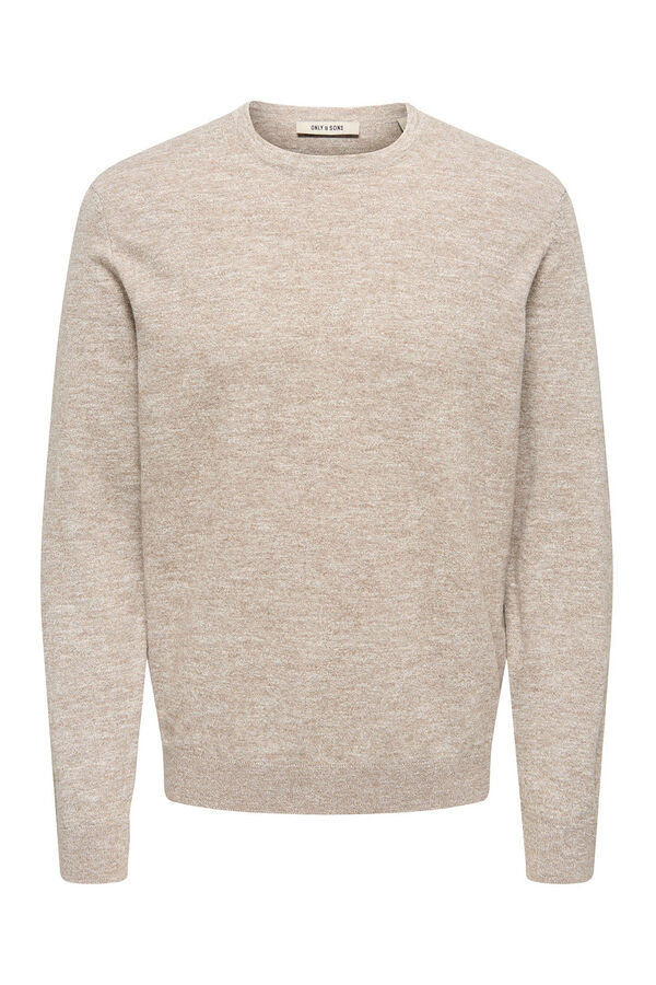 Only & Sons Sudadera regular fit nude