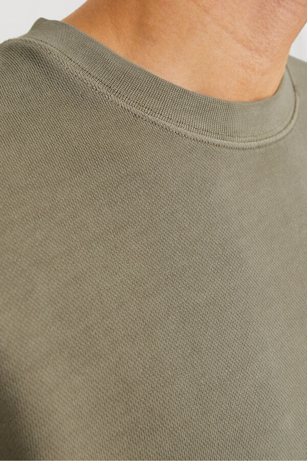 Jack & Jones Sudadera b&aacute;sica loose fit gris