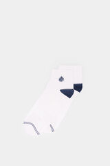 Springfield Logo ankle socks white