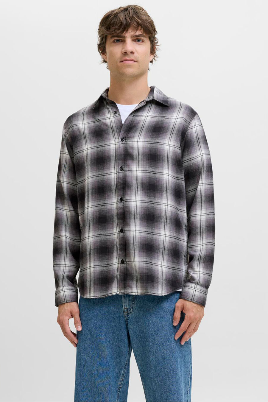 Camisa regular fit cuadros