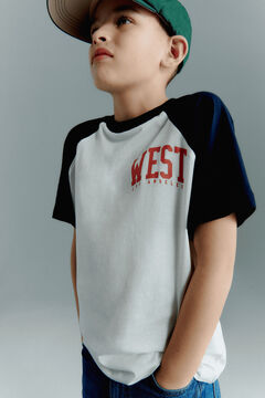 Springfield Kids T-shirt manga curta "West LA" para menino