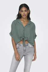 Only short sleeve crop shirt Zelena
