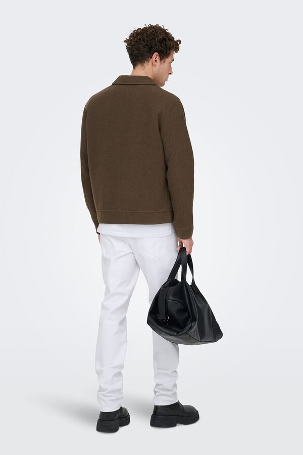 Only & Sons Regular fit jeans white