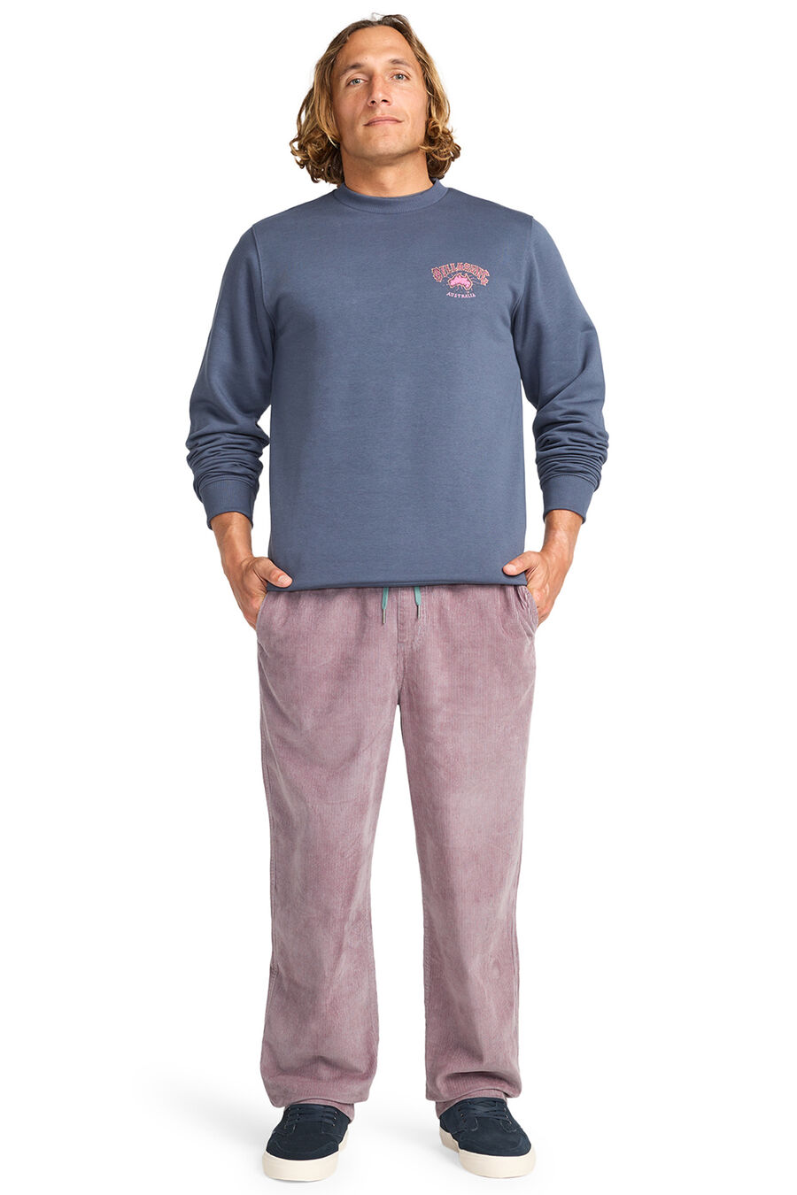 Sudadera cuello redondo