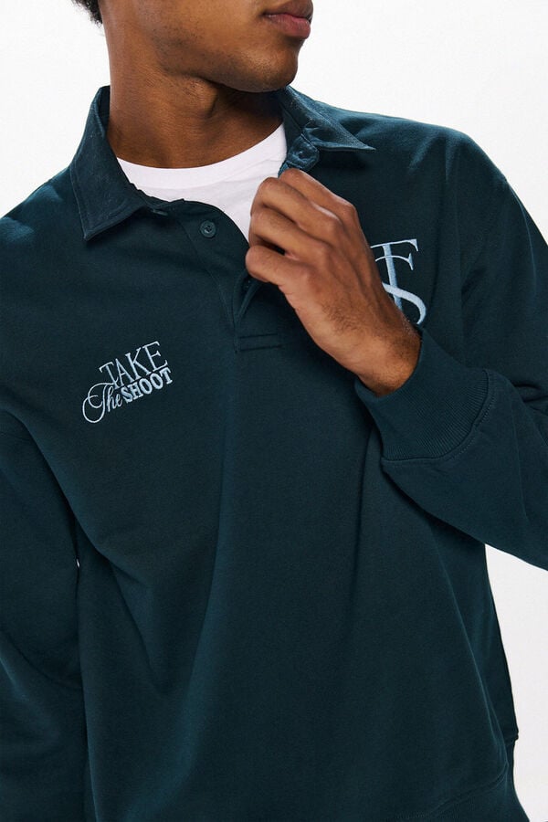 Springfield Success sweatshirt dark green