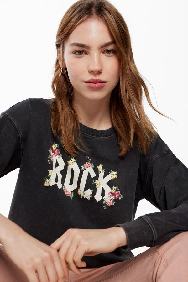 Springfield Sweatshirt "Rock" Flores cor