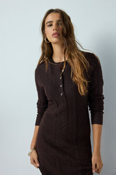 High Spirits Vestido Punto Cocoa