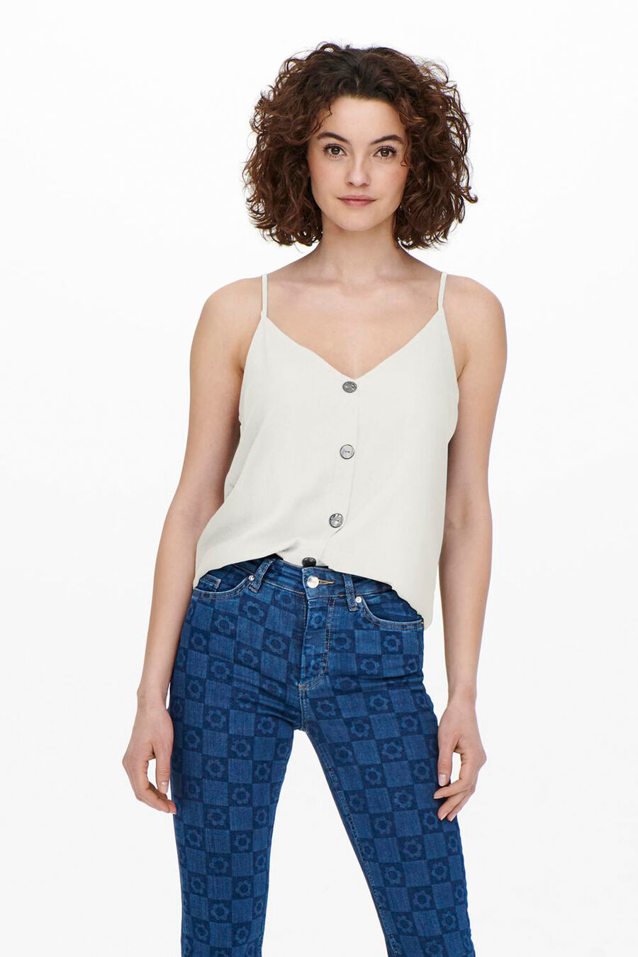 Camiseta regular fit tirantes