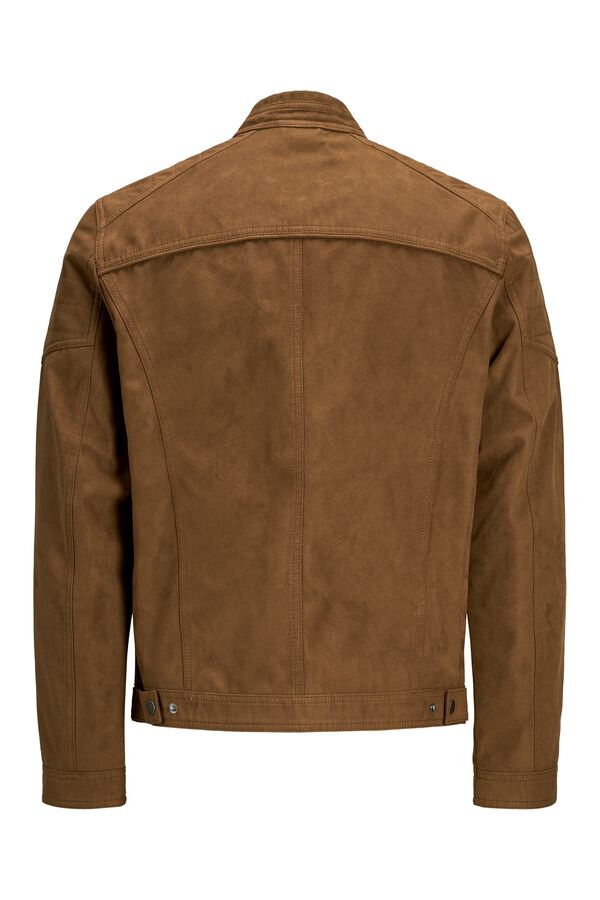 Jack & Jones Faux suede jacket nude