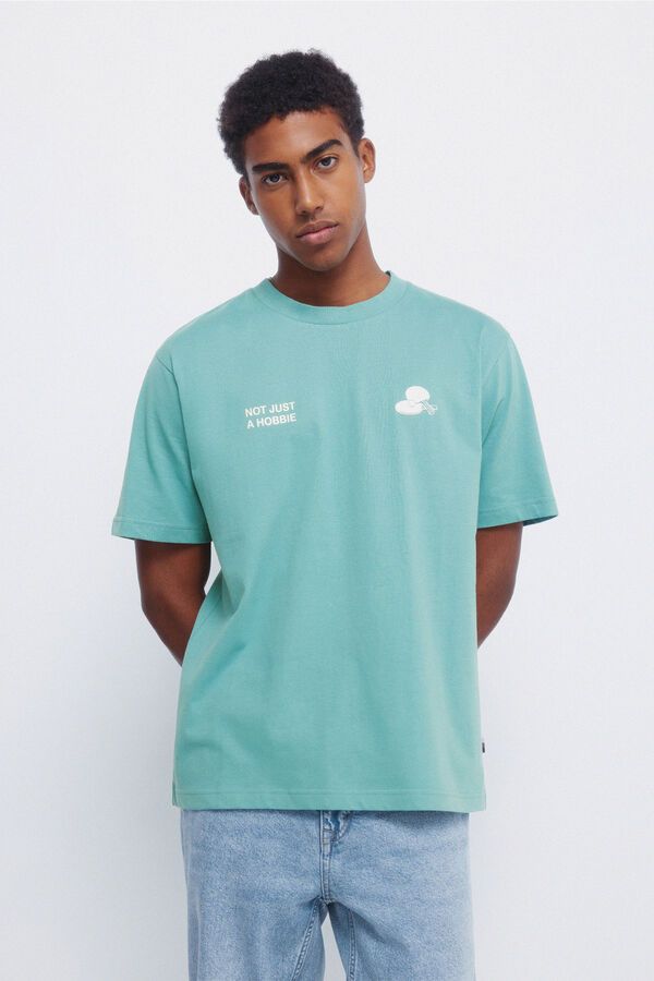Springfield Ping pong T-shirt green