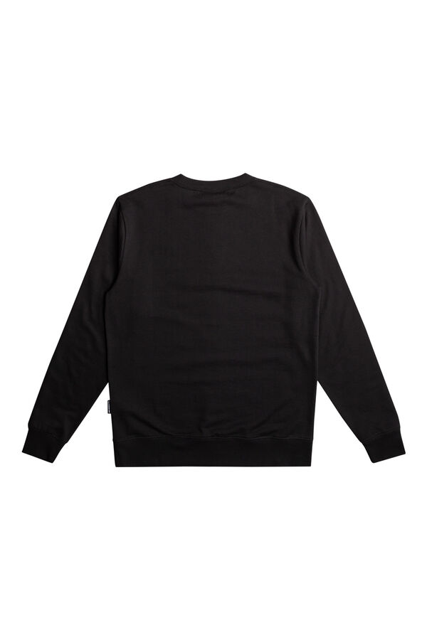 Quiksilver Basic - Polar de cuello redondo para hombre negro