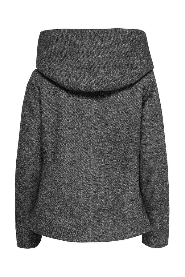 Only Short coat with hood grey