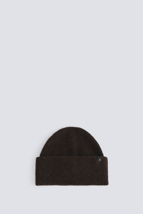 Springfield Ribbed beanie nude