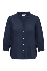 Only Carmakoma Camisa manga el&aacute;stica talla grande