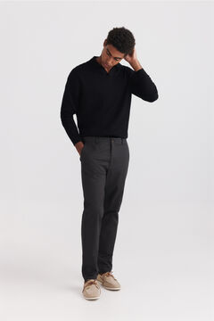 Springfield Bicolour structure comfort fit chinos