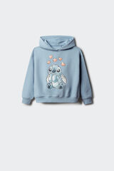 Springfield Kids Sudadera lilo & stich ni&ntilde;a azul