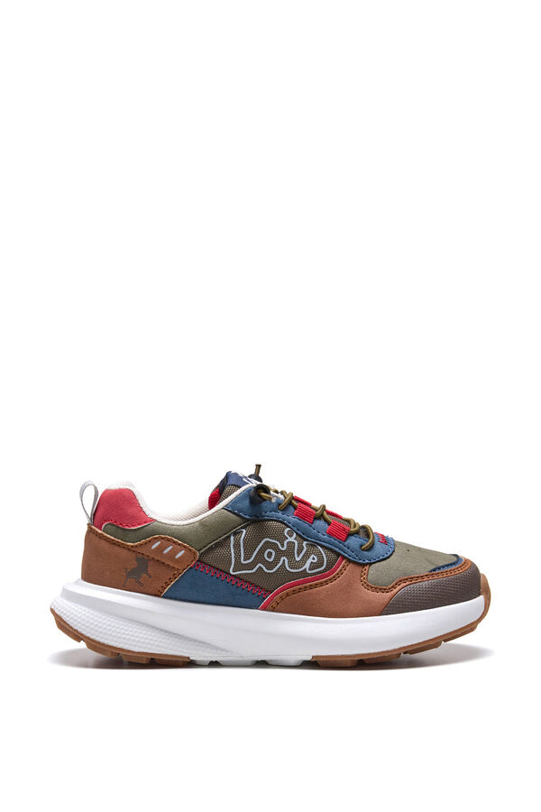 Lois Running casual sneaker beige
