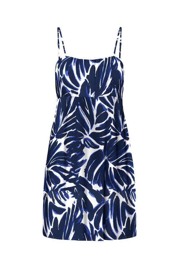Only Short strap dress blue
