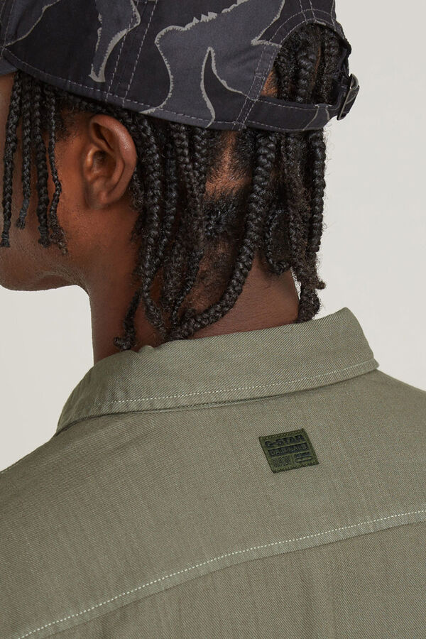 G-STAR Slim-fitting long sleeve shirt green