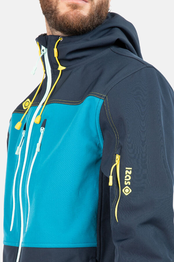 Izas  Softshell-Jacke Schwarz