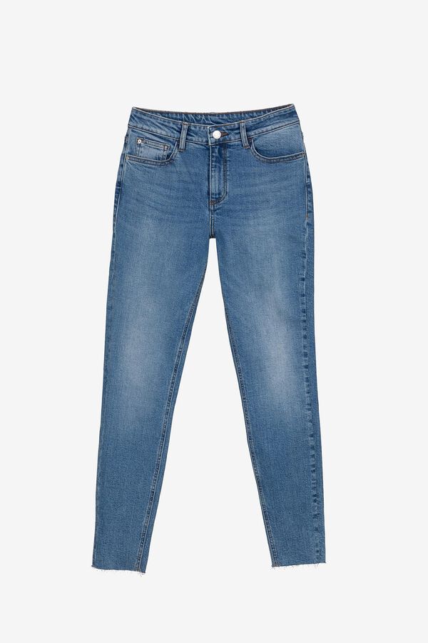 Springfield Lauren High Rise Skinny Jeans blue