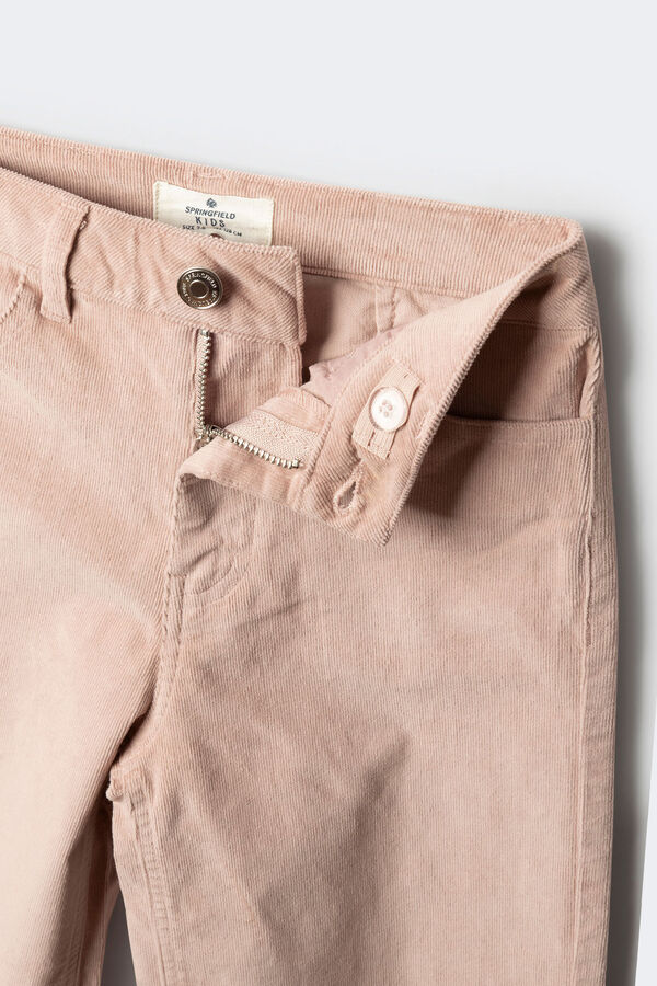 Springfield Kids Culotte gaćice pantalone za devojčice od mikrokordura Roze