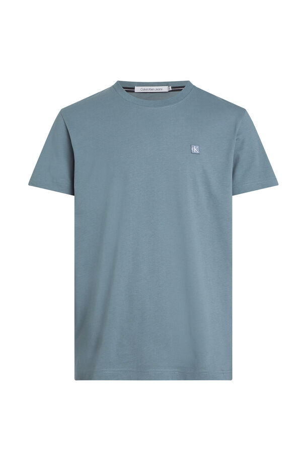 Springfield T-shirt de homem manga curta azul aço