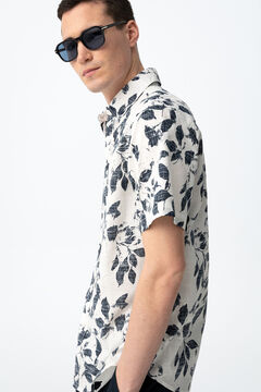 Tiffosi Camisa flores manga corta