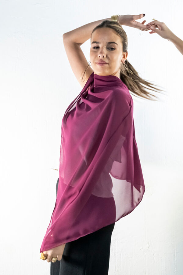 Cul Sac Short high neck cape brown