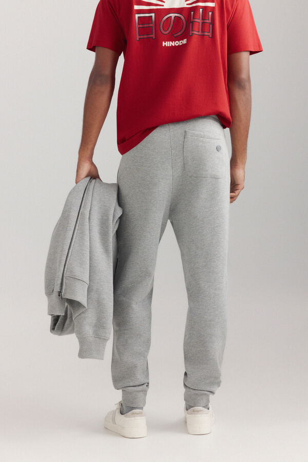 Springfield Basic jogger trousers grey