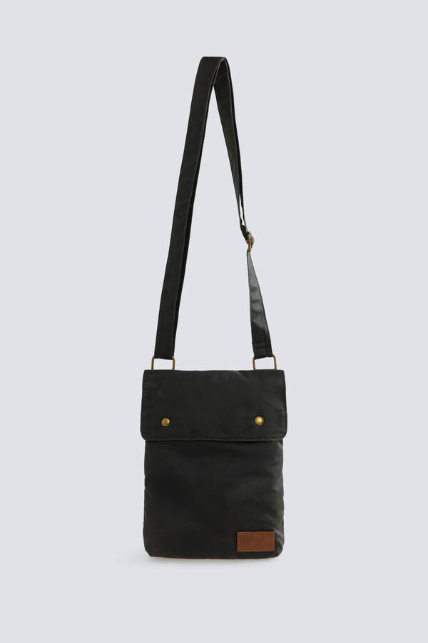 Springfield Green medium crossbody bag printed