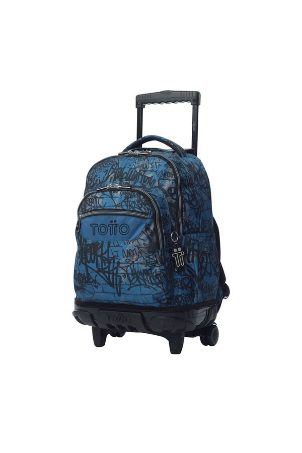 Totto Mochila Renglones azul