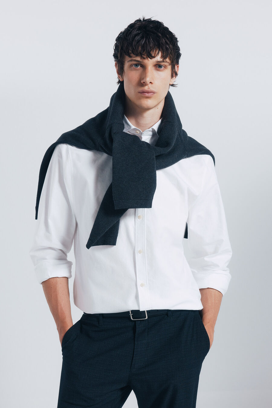 Camisa oxford ligero