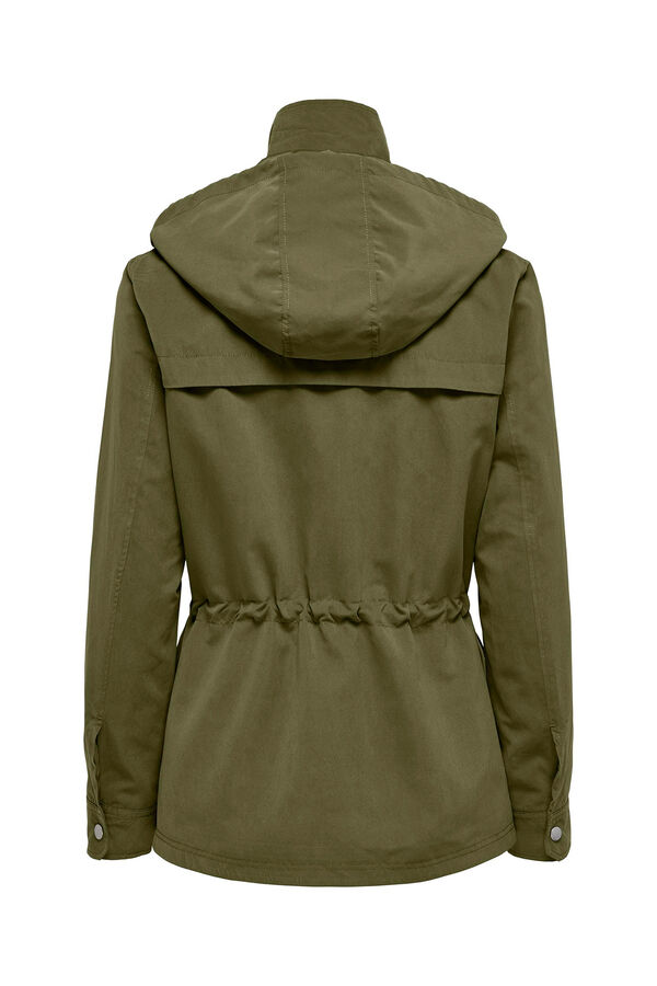 Springfield Jacket with pockets and hood green