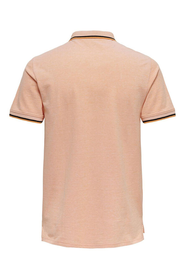 Only & Sons Short-sleeved polo shirt pink