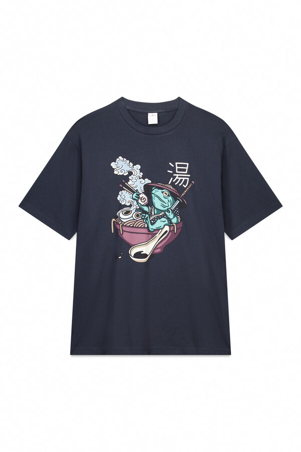 Springfield Frog T-shirt blue