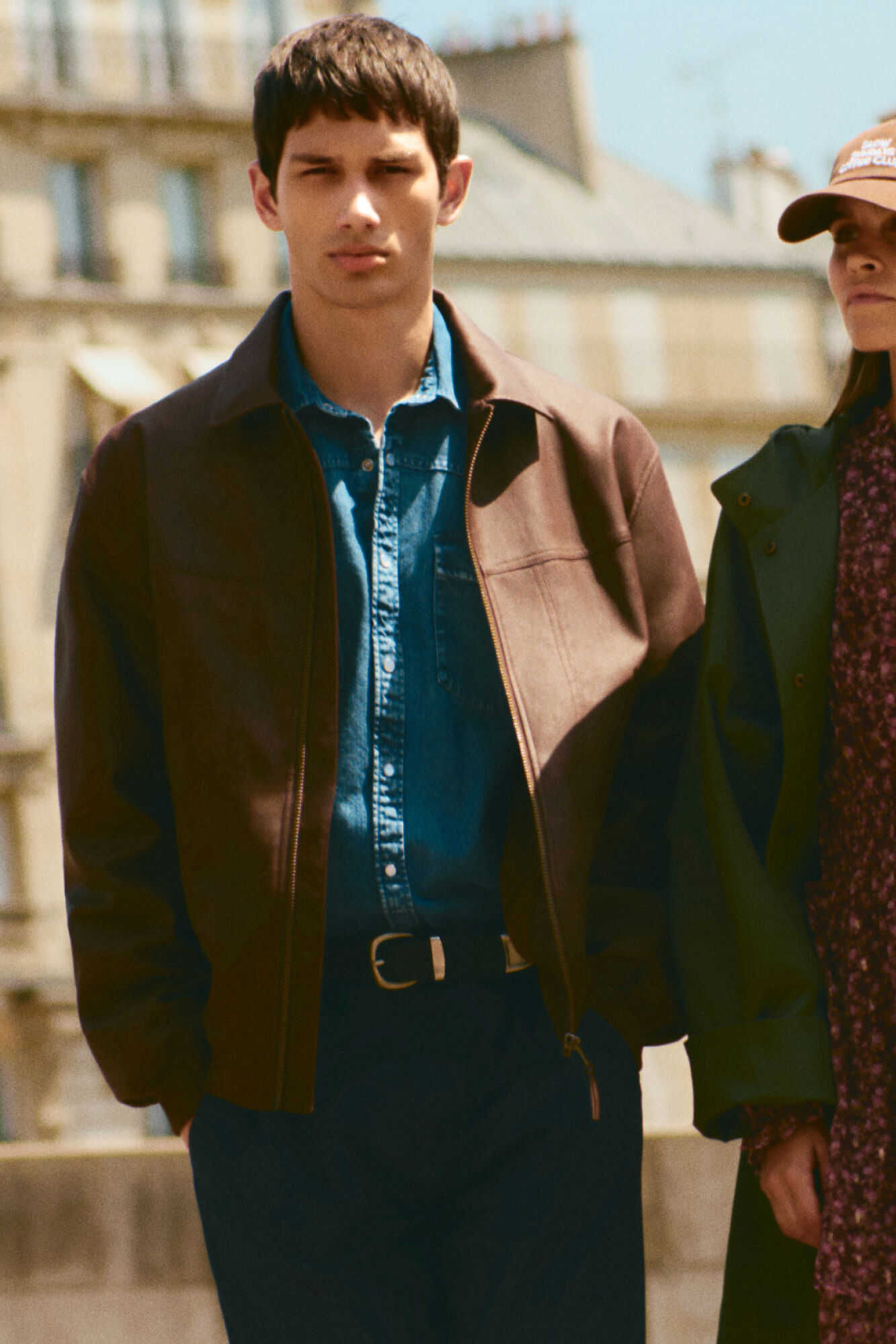 Springfield Faux leather jacket